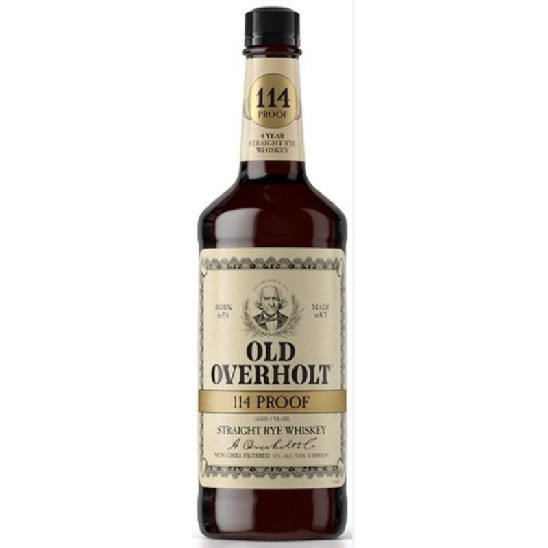 Old Overholt 114 Proof Straight Rye Whiskey (750Ml)