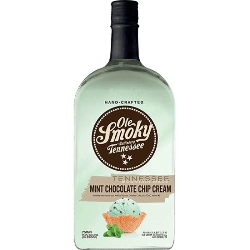 Ole Smoky Mint Chocolate Chip Cream (750Ml)