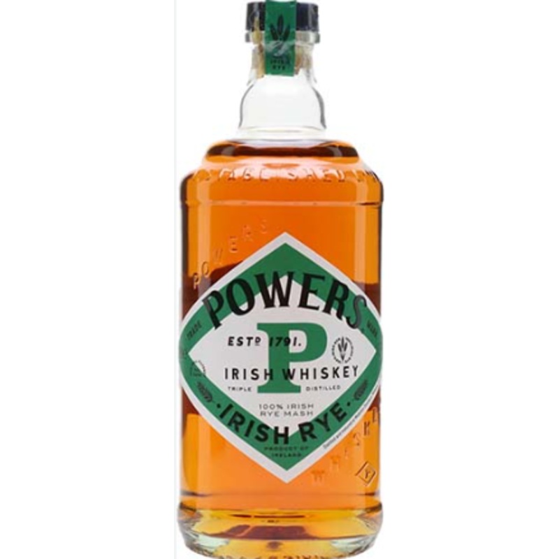 Powers Rye Irish Whiskey (750Ml)