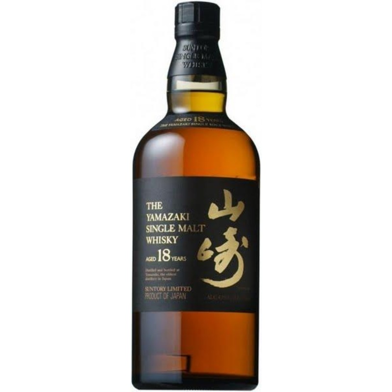 The Yamazaki 18 Year Single Malt Japanese Whisky (750Ml)