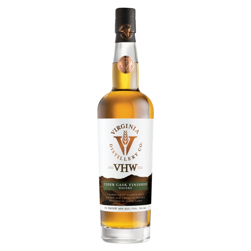 Virginia Distillery Co. Cider Cask Finished Whiskey (750Ml)