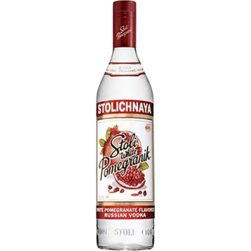 Stolichnaya White Pomegranik Vodka (750Ml)