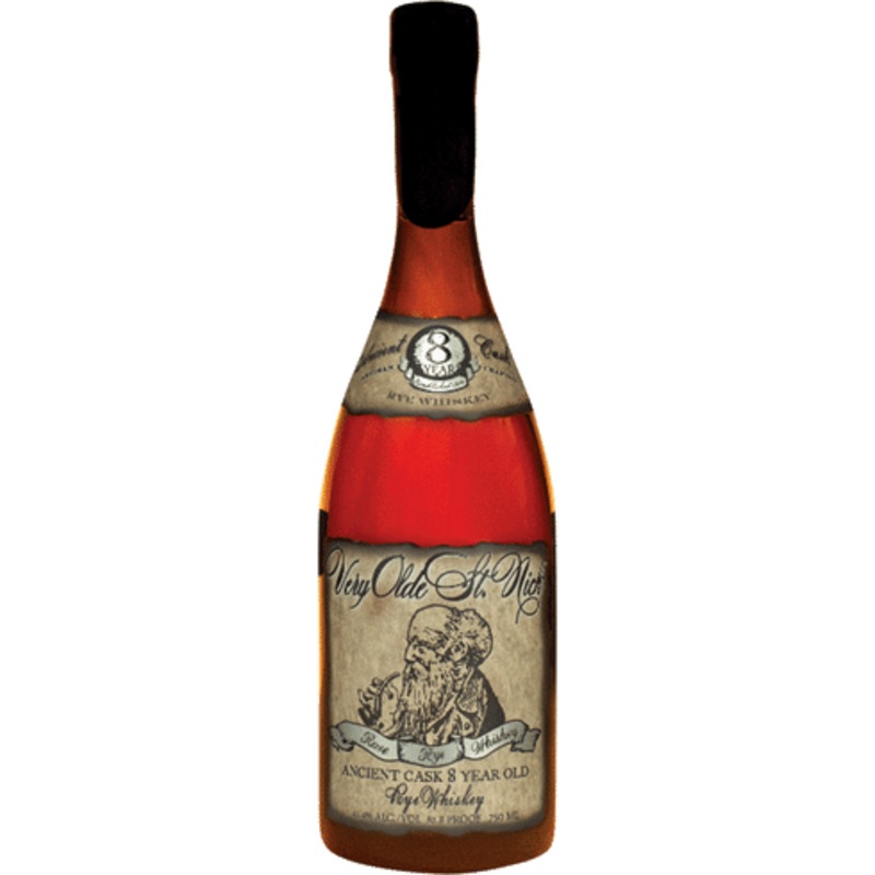 Very Olde St. Nick Rye Whiskey 8 Year Old (750Ml)