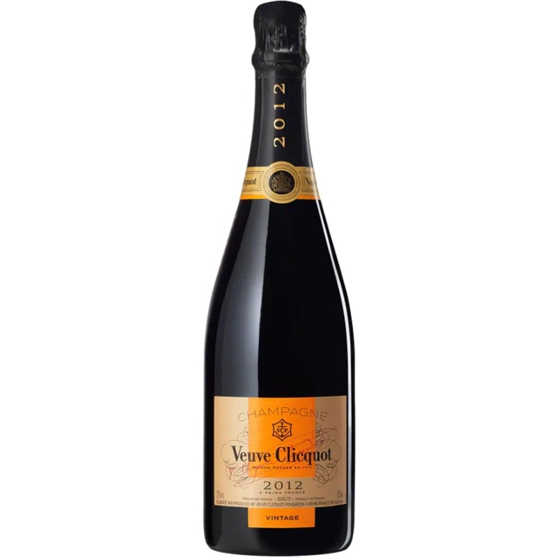 Veuve Clicquot Vintage 2012 Brut Champagne (750Ml)