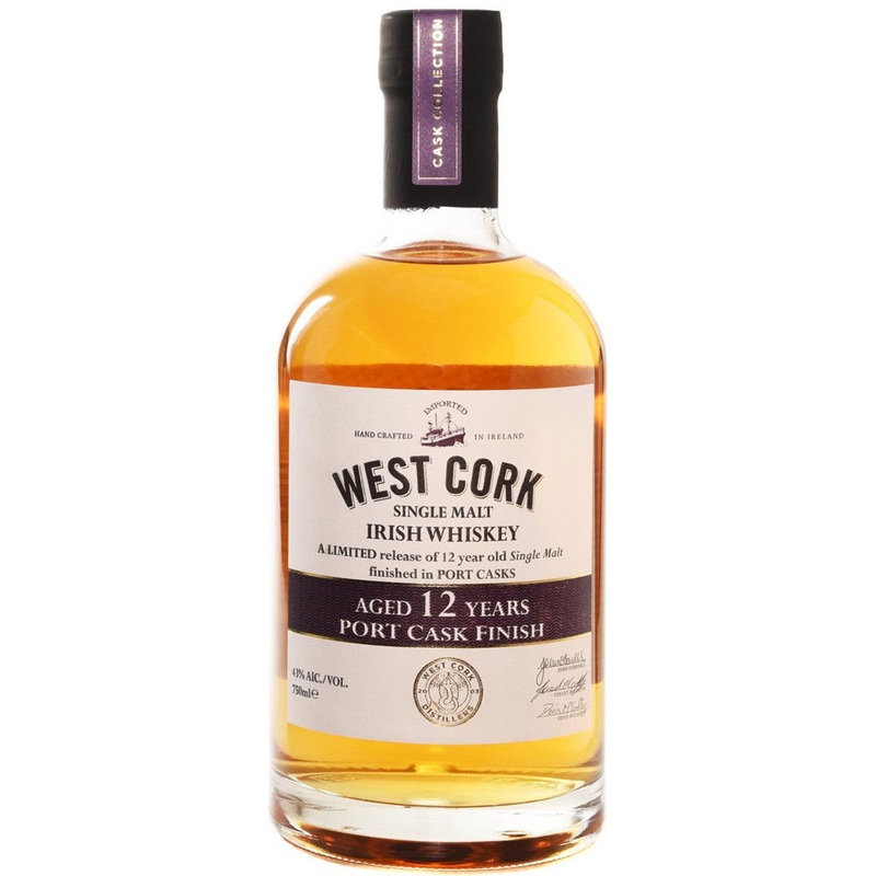 West Cork 12 Year Ports Cask Finish (750Ml)