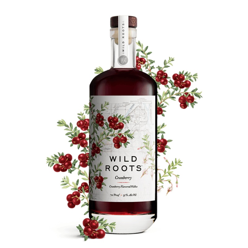 Wild Roots Cranberry Vodka (750Ml)