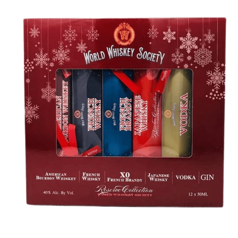 World Whiskey Society Candy Shaped Gift Set (12X50Ml)