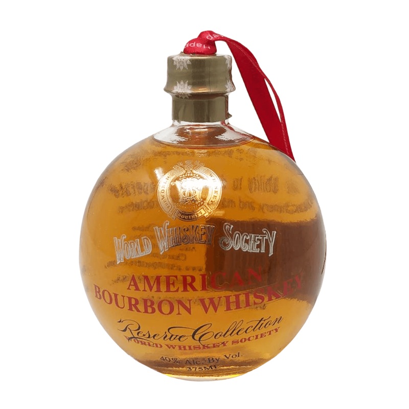 World Whiskey Society Christmas Ball American Bourbon Whiskey (375Ml)