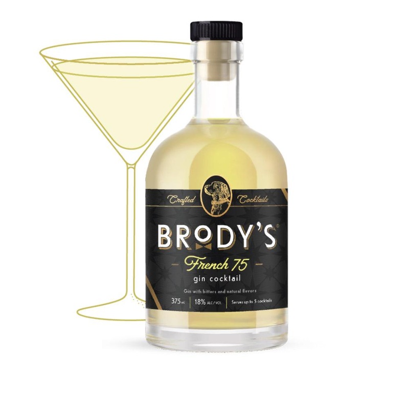 Brody's French 75  - Rtd Gin Cocktail (375Ml)
