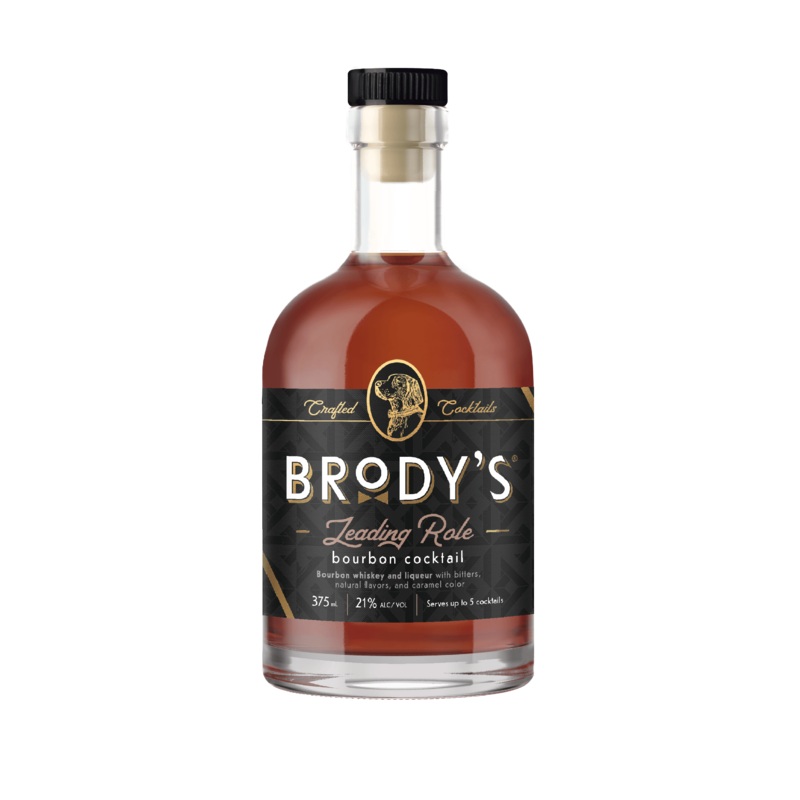 Brodys Leading Role  - Rtd  Bourbon Cocktail (375Ml)
