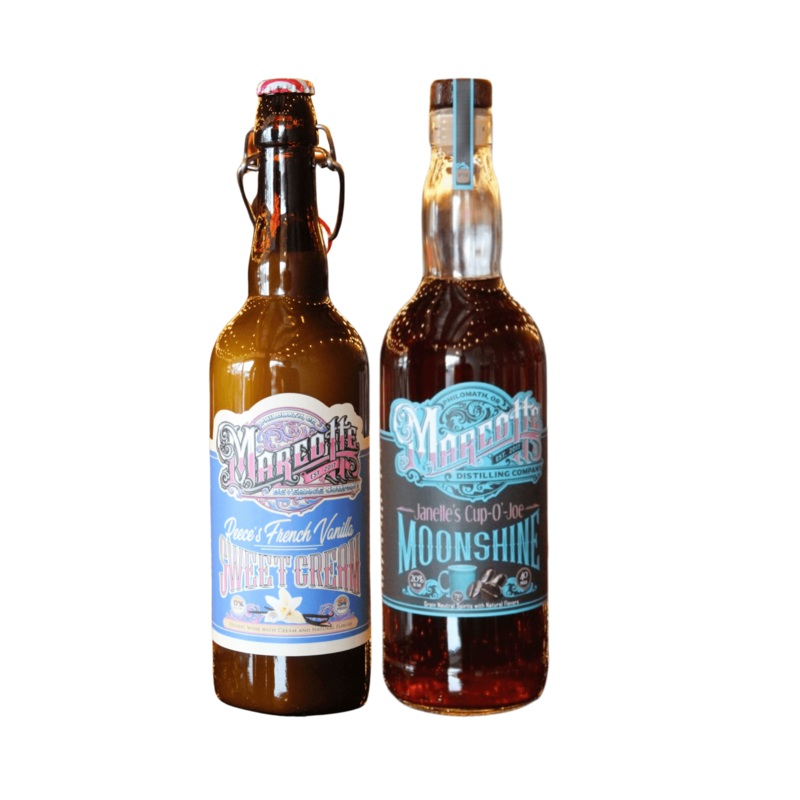 Marcotte Moonshine Coffee And Cream Kit (2X750Ml)