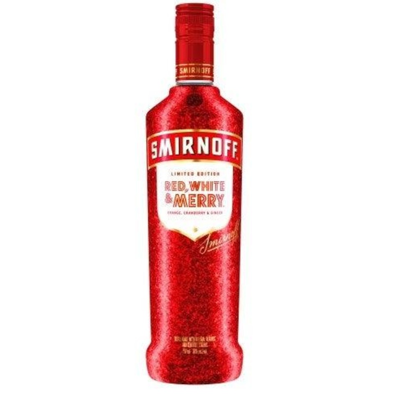 Smirnoff Red, White & Merry Vodka (750Ml)