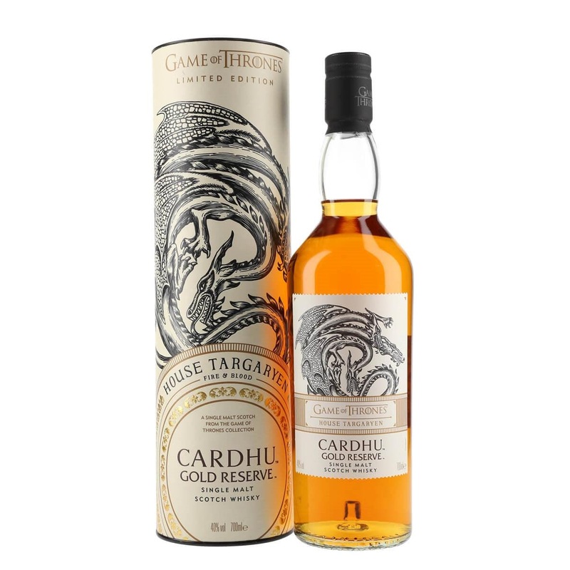Cardhu Gold Reserve  - House Targaryen  - Game Of Thrones Limited Edition (750Ml)