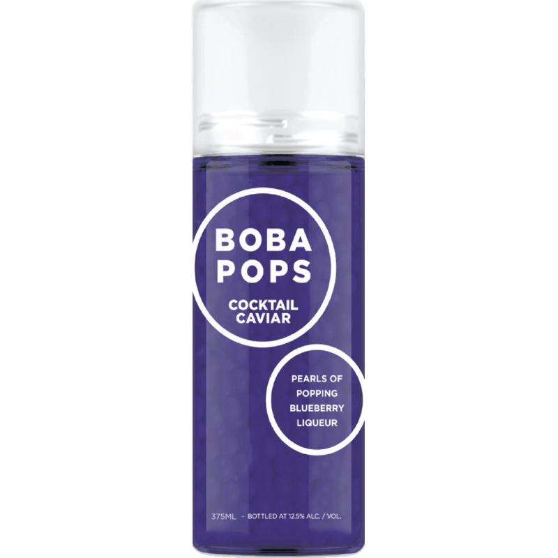 Cocktail Caviar Boba Pops Blueberry (375 Ml)