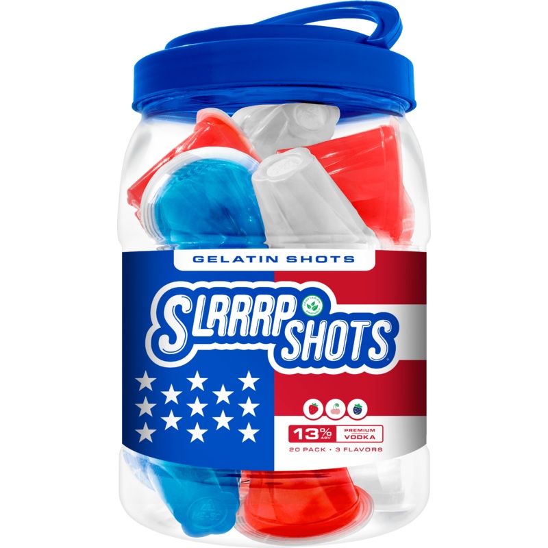 Slrrrp Shots American Pack