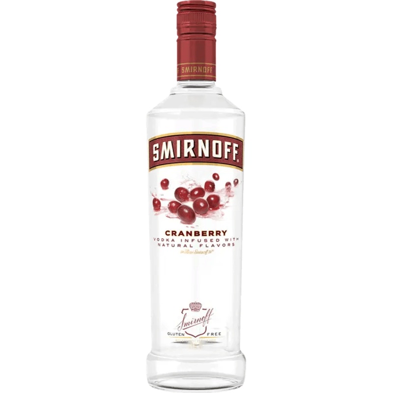 Smirnoff Cranberry Vodka (750Ml)