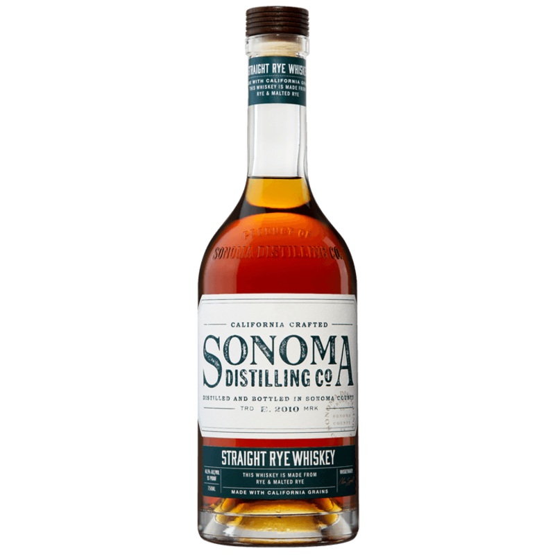 Sonoma Distilling Straight Rye Whiskey (750Ml)