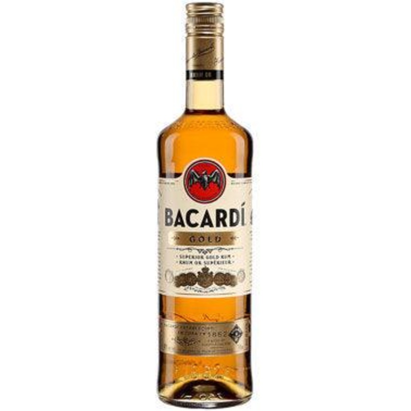 Bacardi Gold Rum (750Ml)