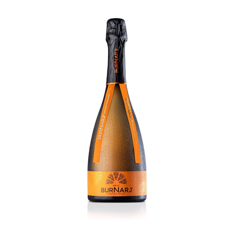 Burnarj Brut Premium Orange Sparkling Wine (750Ml)