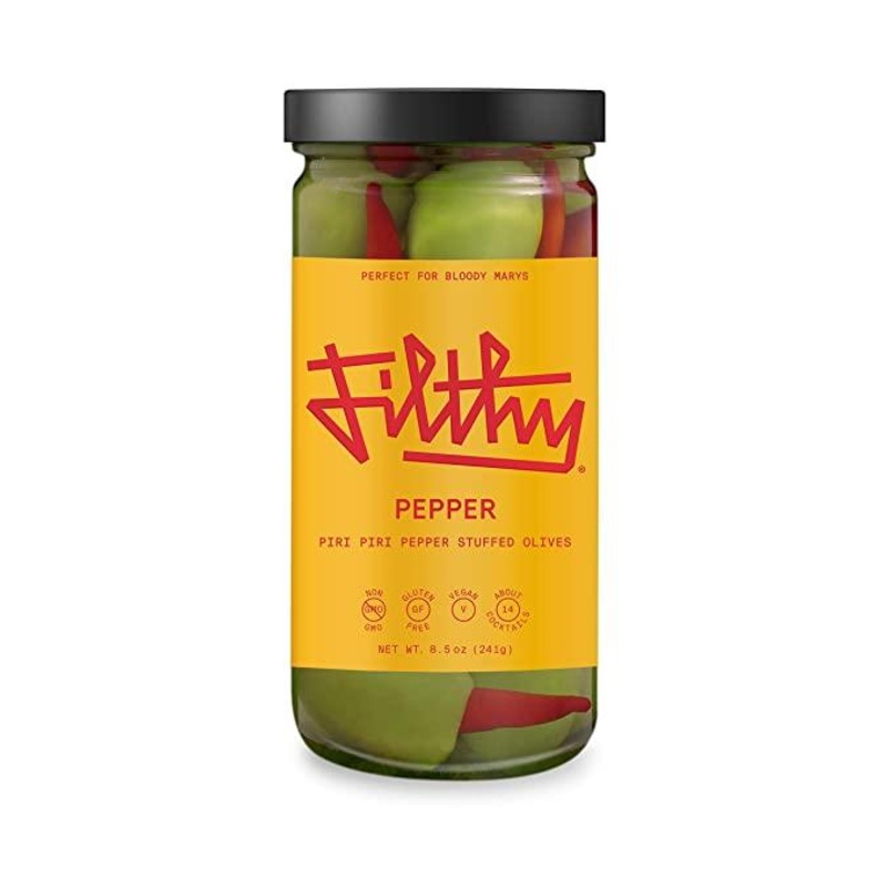 Filthy Pepper Stuffed Olives (8.5 Oz)