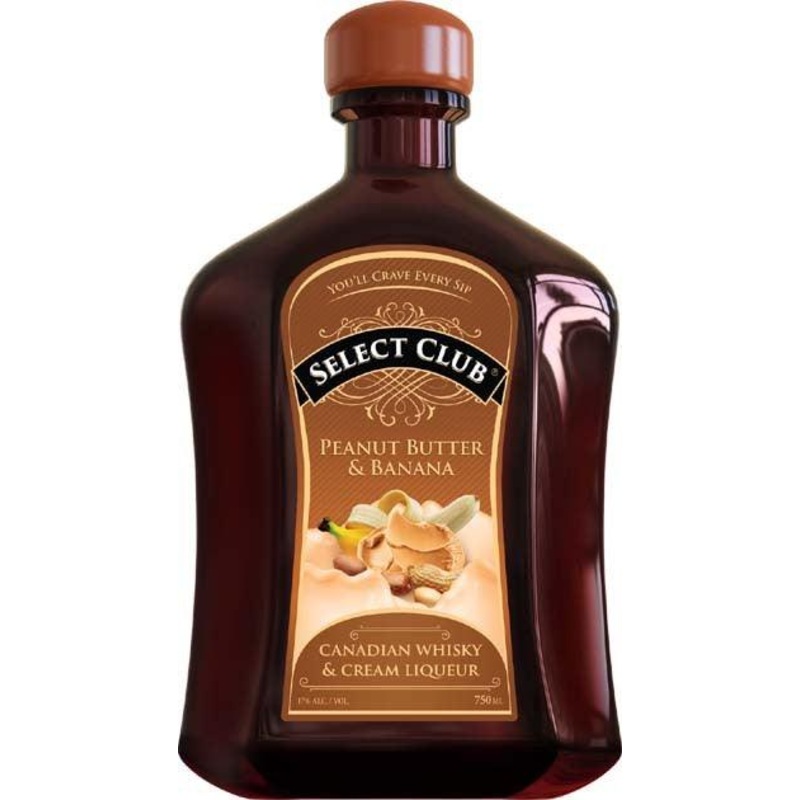 Select Club Peanut Butter & Banana Cream Liqueur (750Ml)