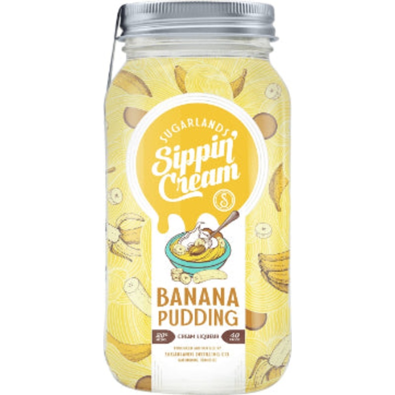Sugarlands Shine Banana Pudding Cream (750Ml)