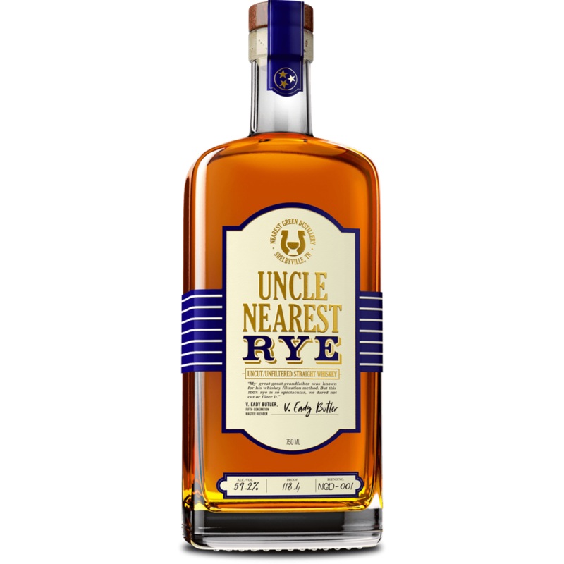 Uncle Nearest Rye Whiskey (750Ml)