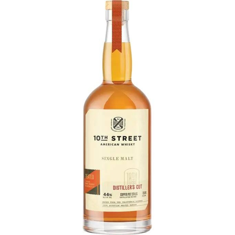 10Th Street Distiller's Cut Peated Single Malt (750Ml)