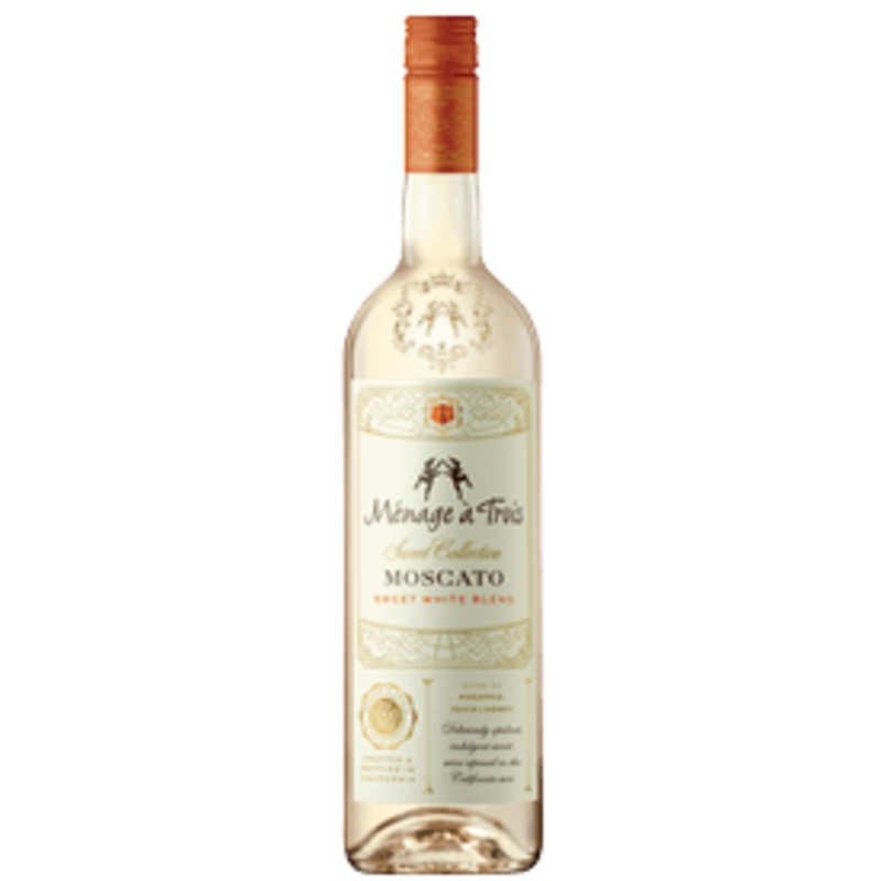 Menage A Trois Moscato Sweet White Blend (750Ml)