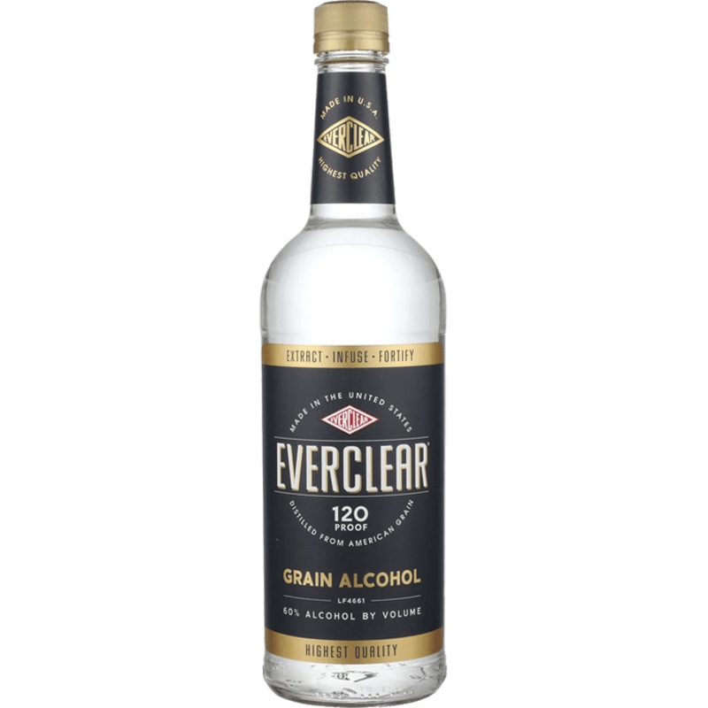 Everclear Grain Alcohol 120 Proof (750Ml)