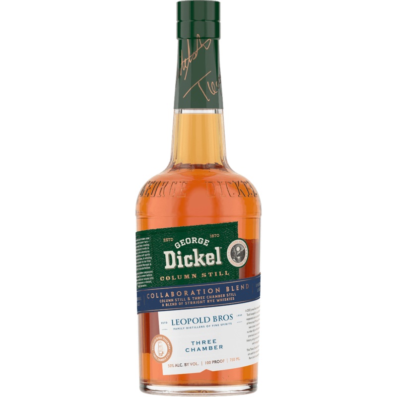 George Dickel X Leopold Bros Collaboration Blend Rye Whiskey (750Ml)