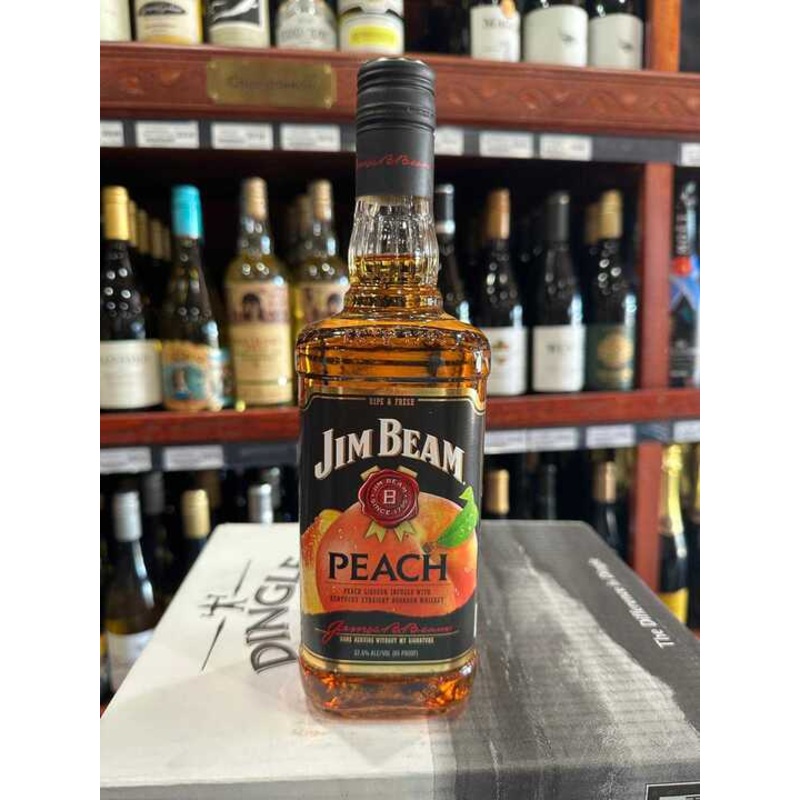 Jim Beam Peach Whiskey Liqueur 750ml