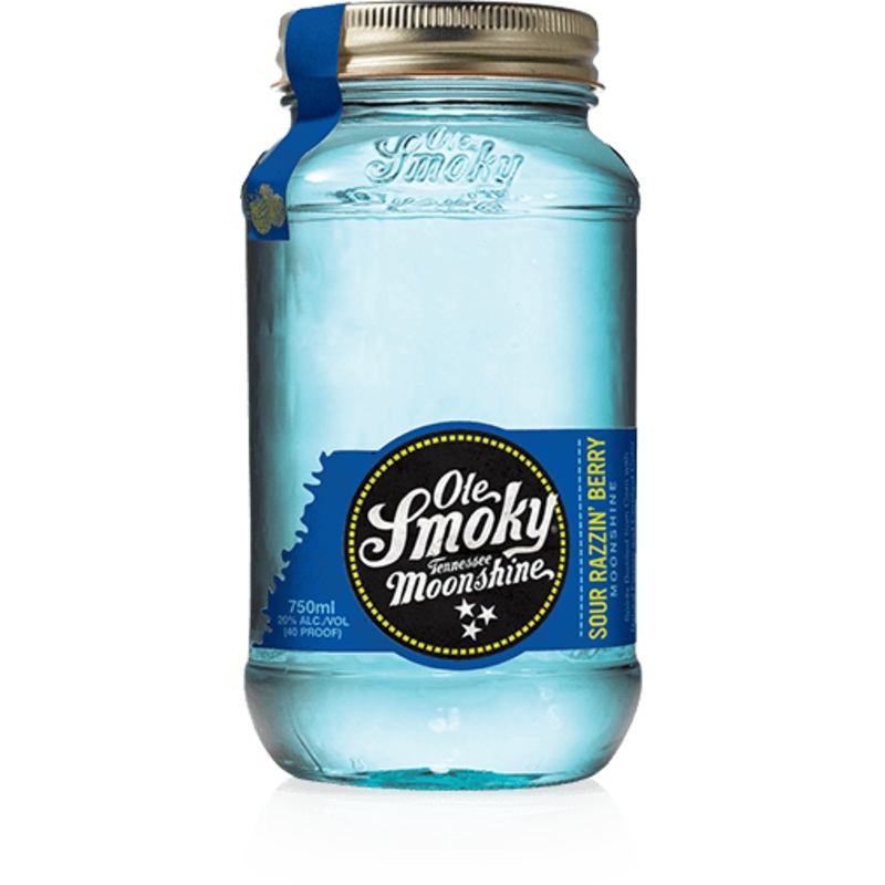 Ole Smoky Sour Razzin' Moonshine (750Ml)