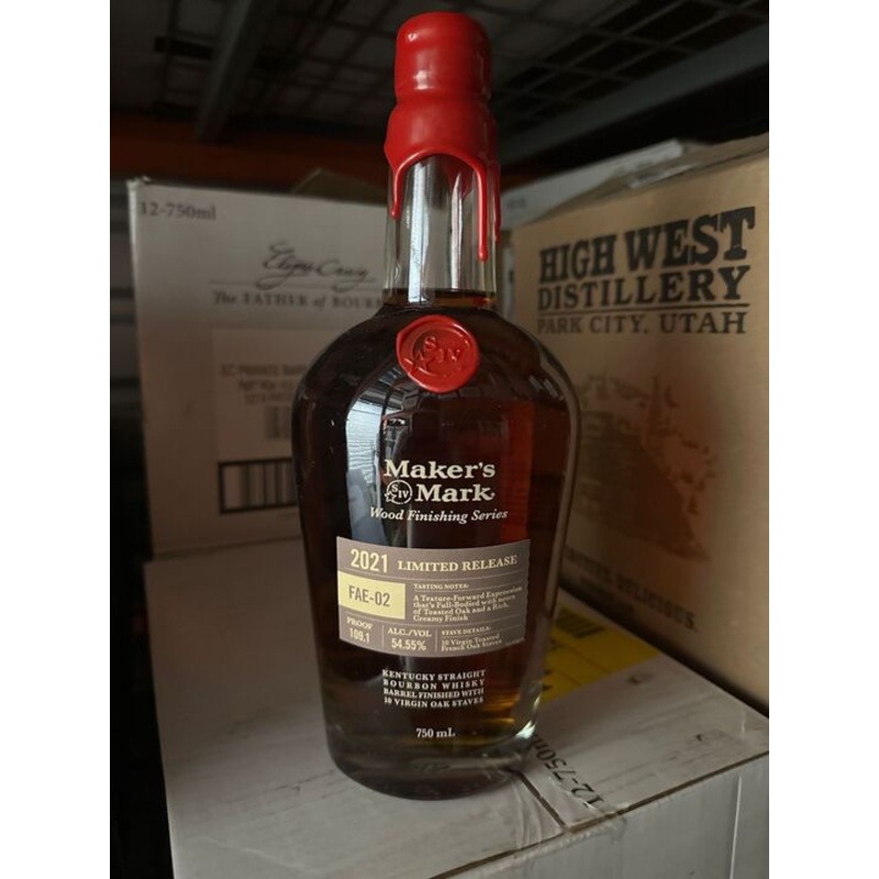 2021 Maker's Mark FAE-02 Wood Finishing Series Limited Release Kentucky Straight Bourbon Whisky 750ml