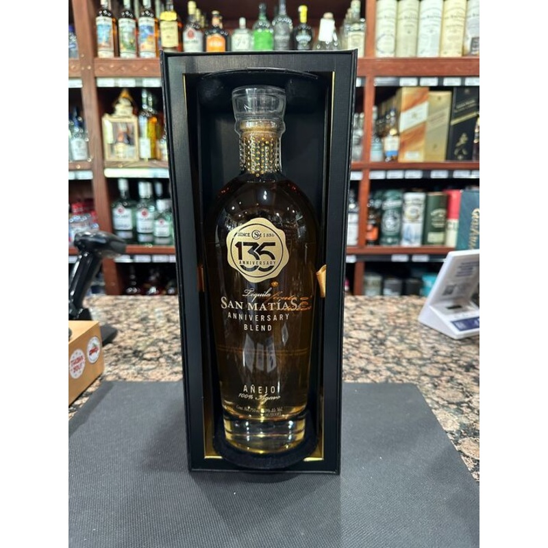Casa San Matias 135 Year Anniversary Blend Anejo Tequila 750ml