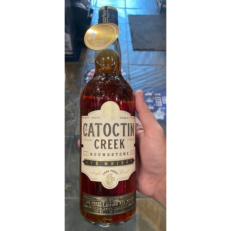 Catoctin Creek Cask Proof Roundstone Rye Whisky 750ml