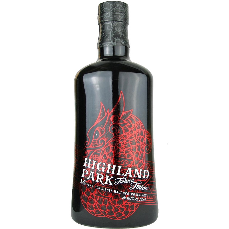 Highland Park Twisted Tattoo 16 Year Old Single Malt Scotch Whisky 750ml