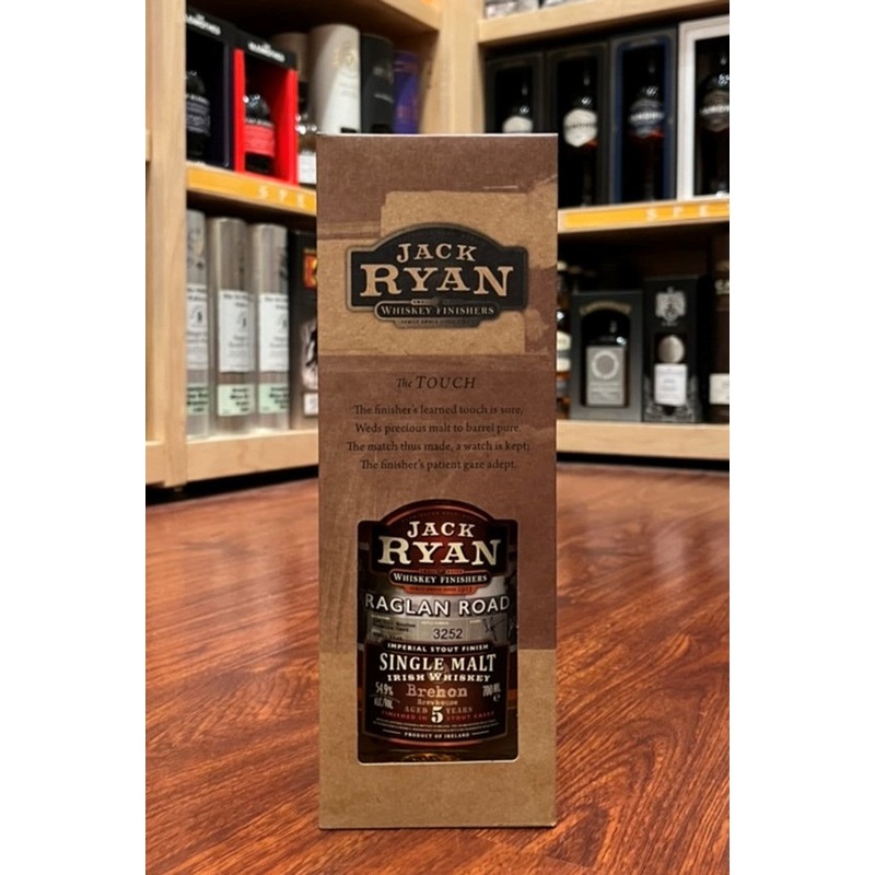 Jack Ryan Raglan Road 5 Year Old Single Malt Whiskey 700ml