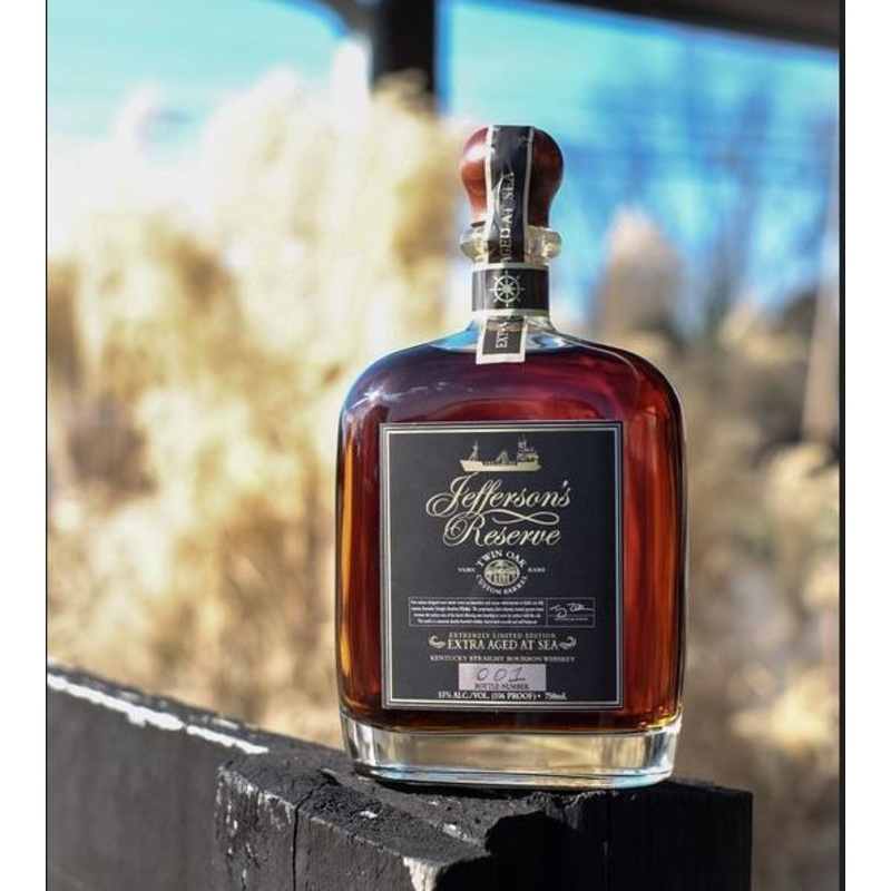 Jeffersons Reserve Twin Oak Extra Aged at Sea Bourbon Whiskey 750ml