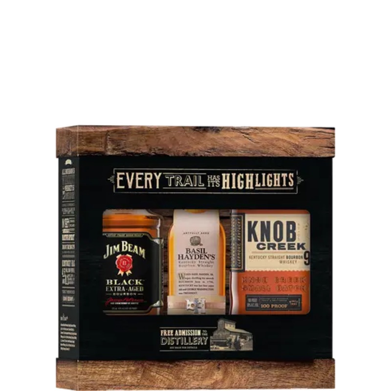 Jim Beam Family of Brands Gift Set 3-Pack