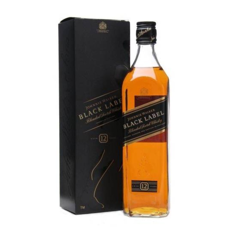 Johnnie Walker Black Label 12 Year Old Blended Scotch Whisky 1.75Lt