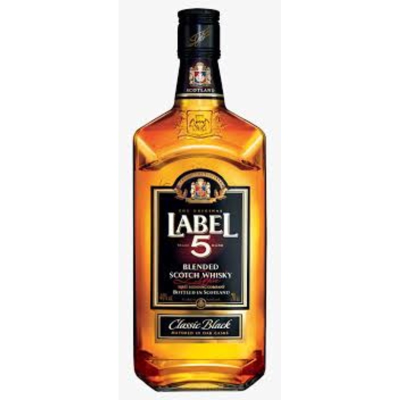 Label 5 Classic Black Scotch Whiskey 750ml