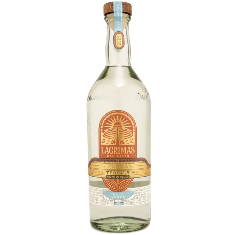 Lagrimas del Valle Plata Palo Verde Tequila 750ml