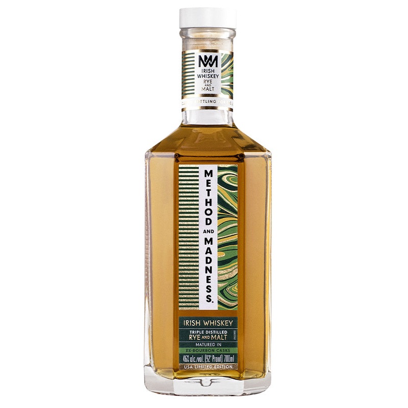 Method and Madness Rye and Malt Irish Whiskey 750ml