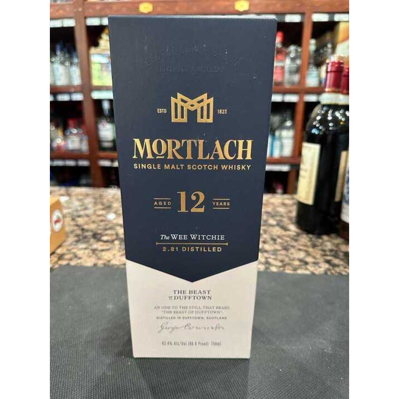 Mortlach The Wee Witchie 12 Year Old Single Malt Scotch Whisky 750ml