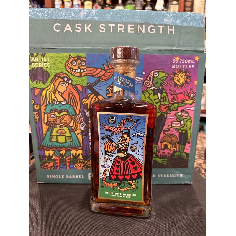 Rabbit Hole Boxergrail Single Barrel Kentucky Straight Rye Whiskey 750ml