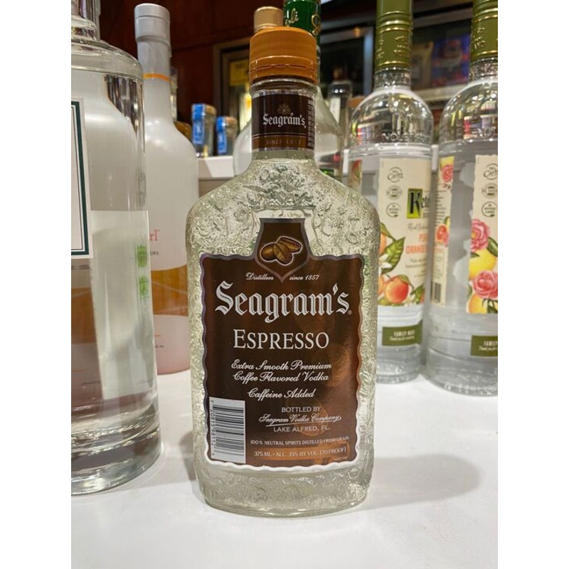 Seagram's Espresso Extra Smooth Coffee Flavor Vodka