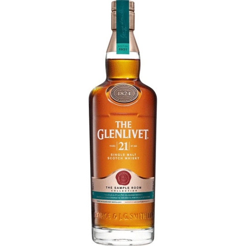 The Glenlivet The Sample Room Collection 21 Year Old Single Malt Scotch Whisky 750ml