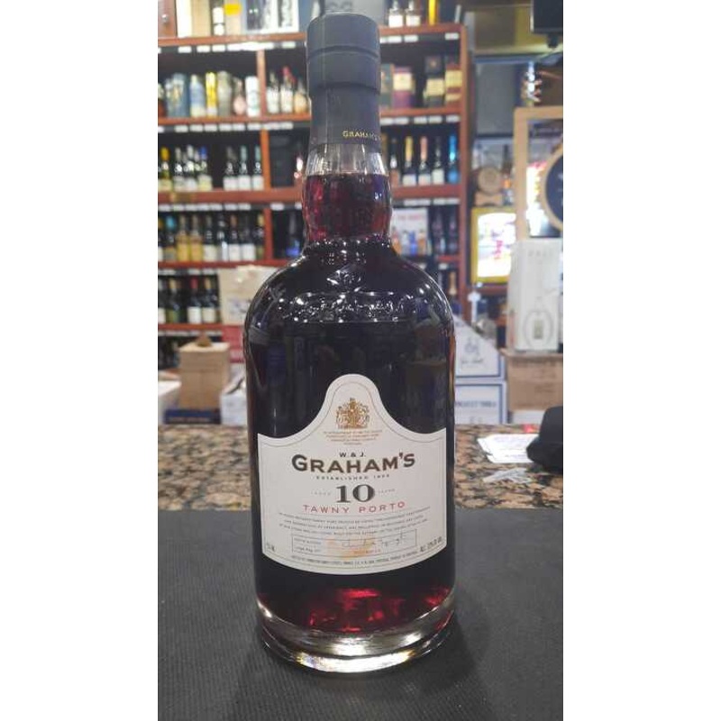 W & J Graham's 10 Year Old Tawny Port Wine 750ml