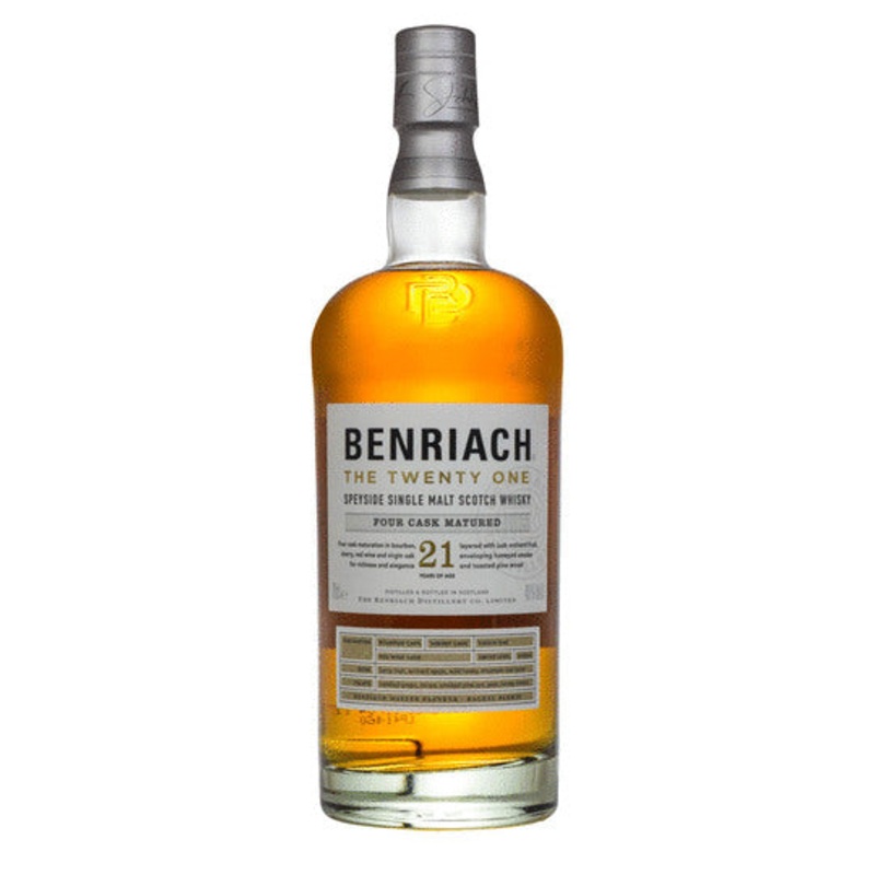 Benriach The Twenty One 21 Year Old Single Malt Scotch Whisky 750ml